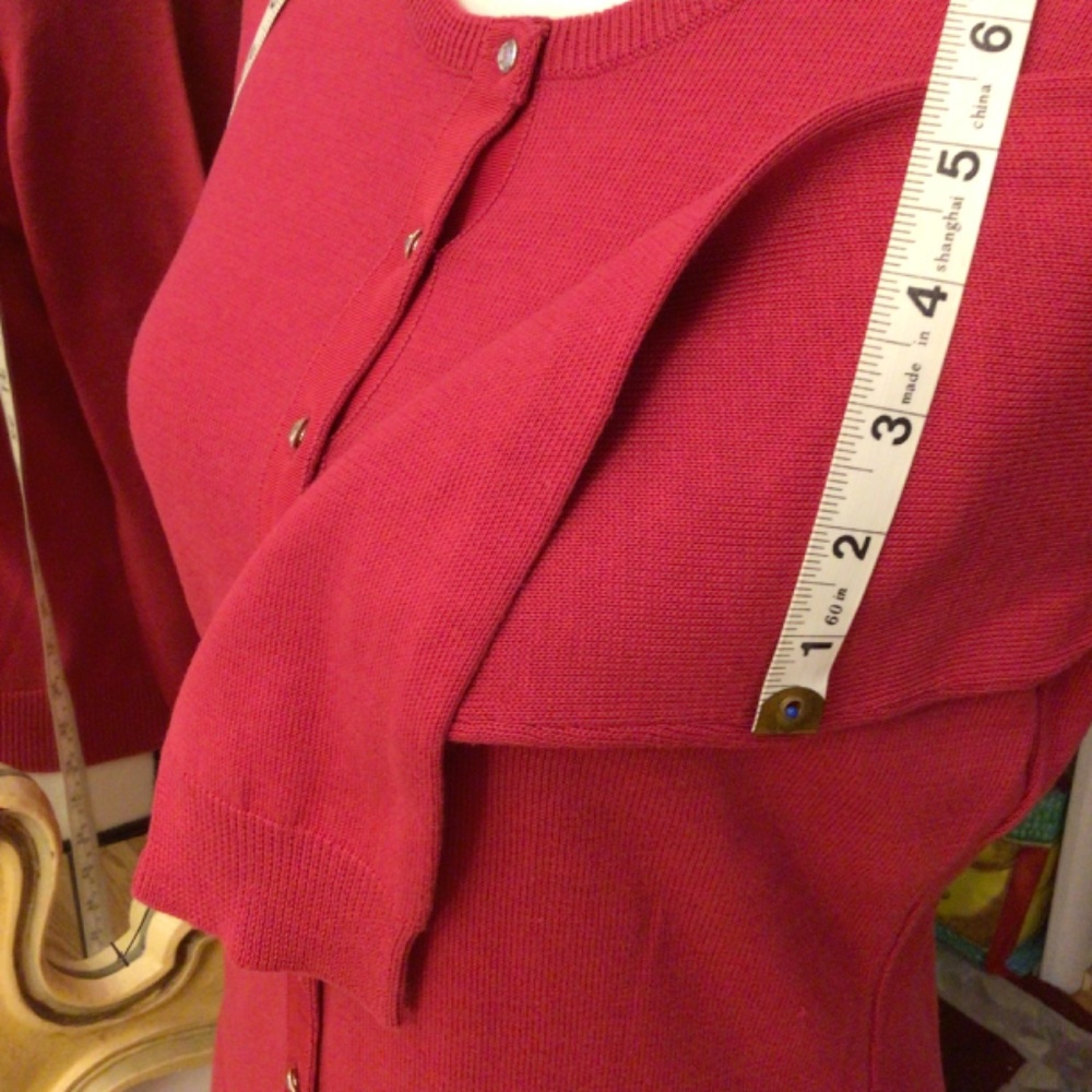 Knitted red sweater, NWOT - Picture 12 of 14